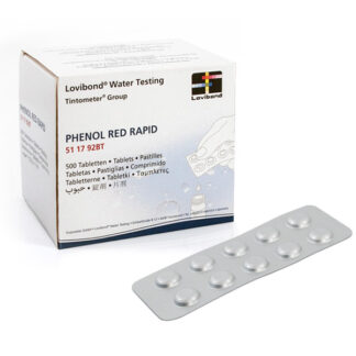 Tabletki do Testera Pomiaru pH wody PHENOL RED x10